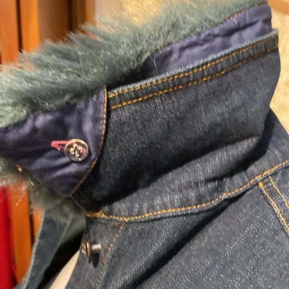 Ladies Blue Jean Jacket by Cappagallo. Size S - Picture 5 of 7